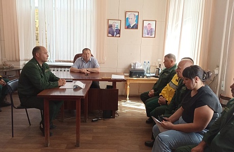Министр лесного, охотничьего хозяйства и природопользования Пензенской области посетил Мокшанское лесничество